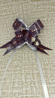 PP860301--23mm 46cm Printed Butterfly Bow