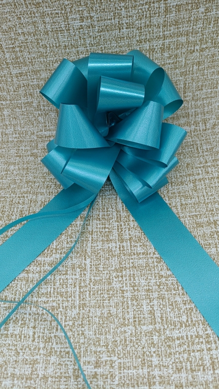 PS860501--30mm 1.3m Plain Pull String Ribbon Bow