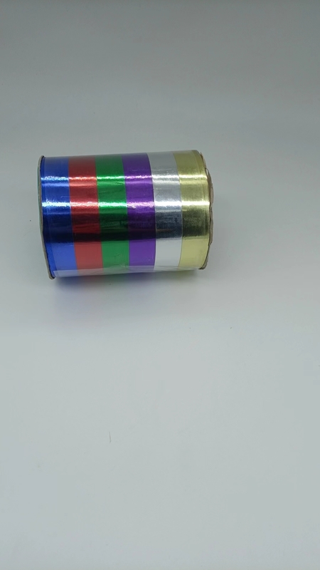 MC520302--18MM 4M 6 Colors Metallic Ribbon 