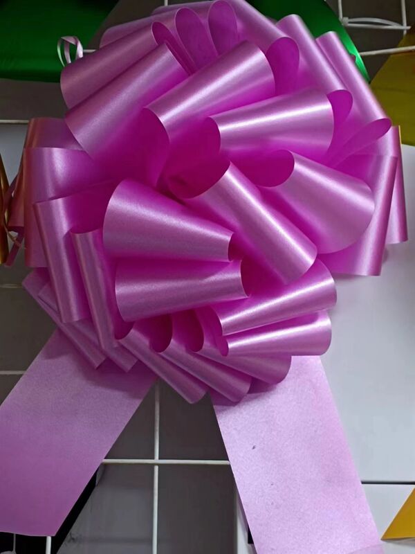 PC872001--20'' Shiny Rose Ribbon Bow