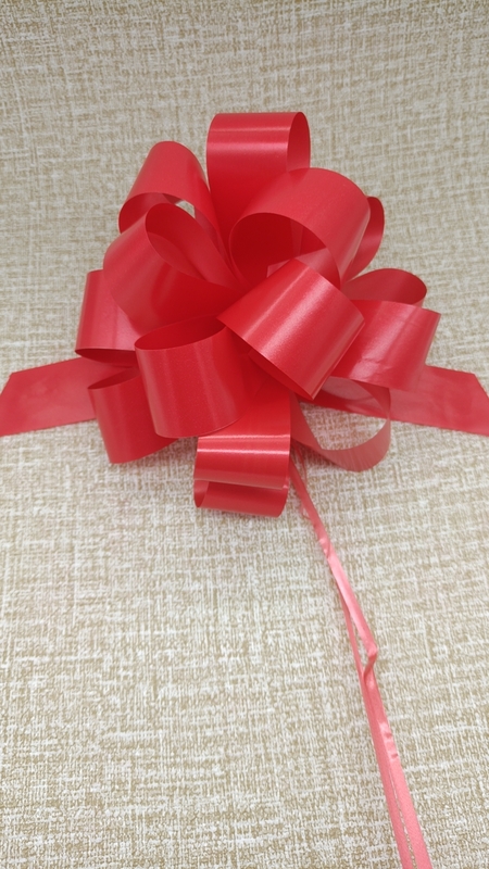 PS870401--8'' Wide Pull Bows 22 loops Colors Mixed Collection Pull Bow For Gift Box Christmas Decora