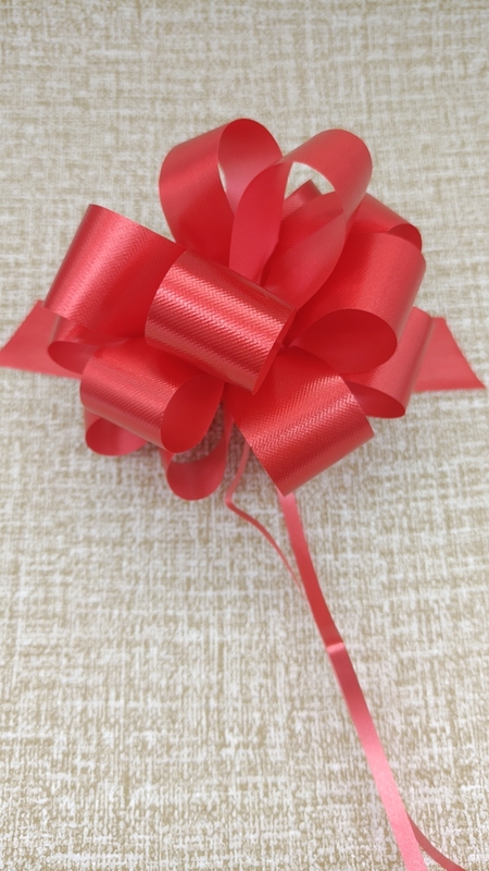 PSE870301--5'' Gift Wrapping Pull Bows Colorful Christmas Ribbon Bow