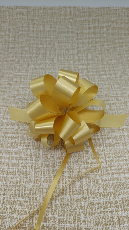 PS870201--4'' Multi-color Gift Wrap Pull Ribbon Bows for Basket Christmas Wedding Bouquet Decorative