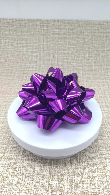 PM810402--4''High Quality Christmas PP Plastic Star Bows Set For Gift Wrapping 